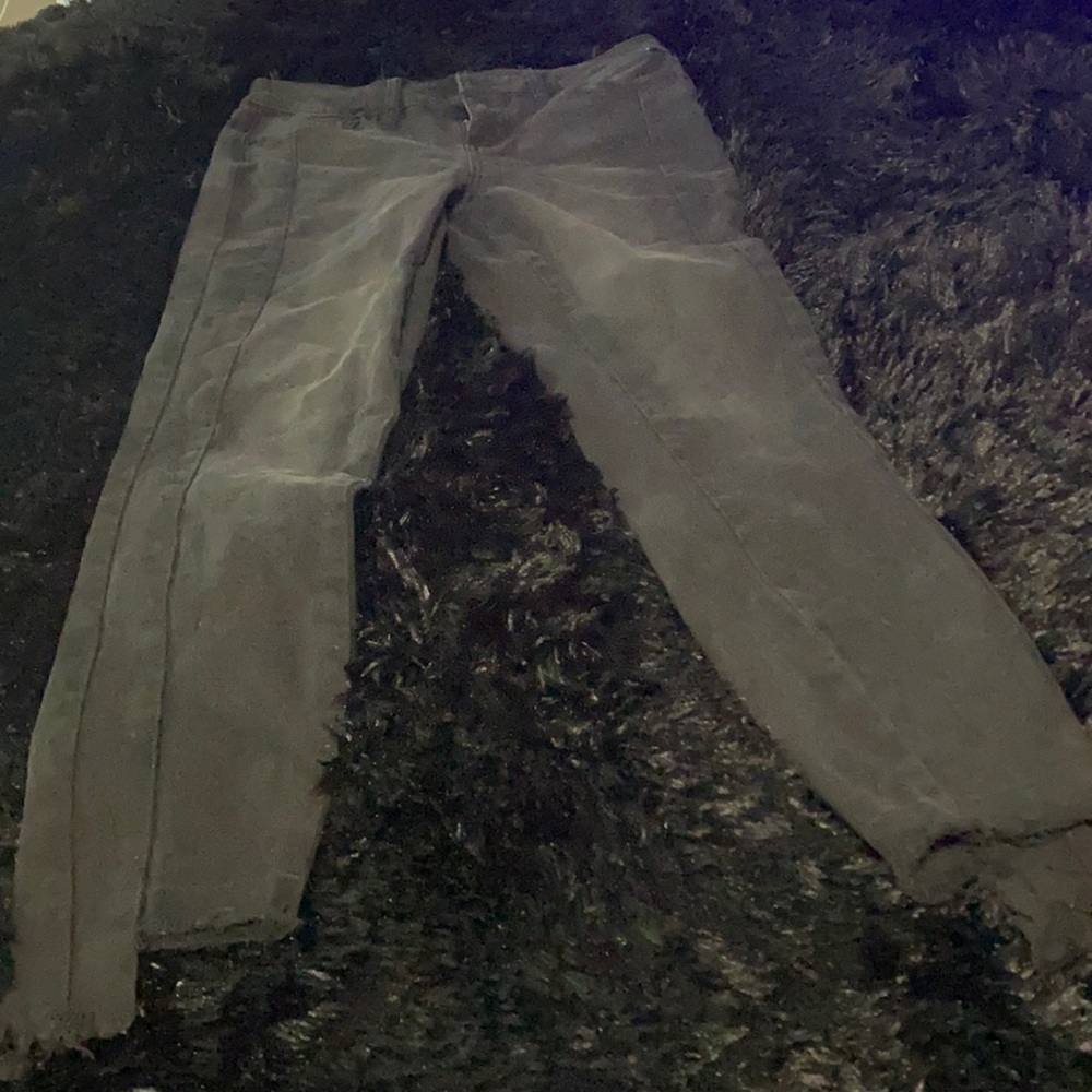 Black jeans no rips